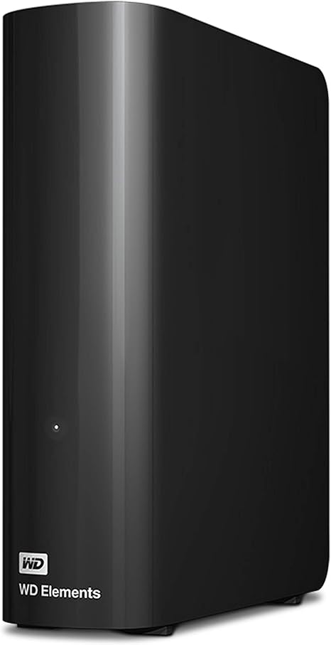 WD ELEMENTS 16TB DESKTOP EXTERNAL HARD DRIVE WDBWLG0160HBK-EESN