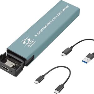S-TEK M.2 NVME & M.2 NGFF SSD ENCLOSURE