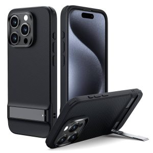 ESR IPHONE 15 PRO MAX BOOST KICKSTAND CASE BLACK