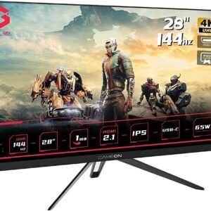 GAMEON 28 INCH GAMING MONITOR ULTRA HD 144HZ 4K MONITOR GO28UHD144IPS