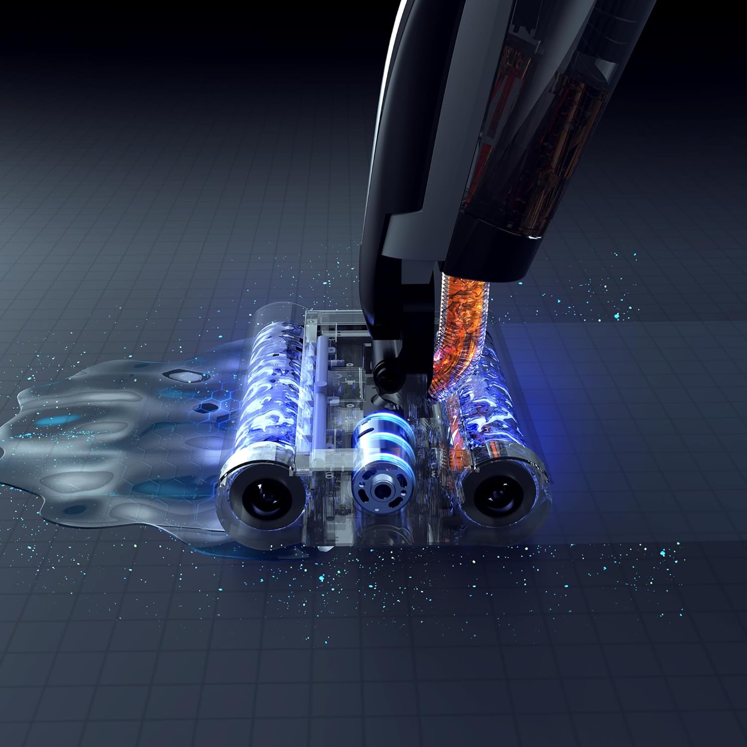 DEERMA DOUBLE ROLLER WIRELESS FLOOR CLEANER DEM-VX96W - Image 8