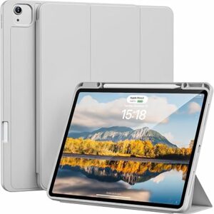 ESR ASCEND TRIFOLD CASE COMPATIBLE WITH IPAD AIR 13 2024 PRO 12.9 (6TH/5TH GEN) FROSTED GREY