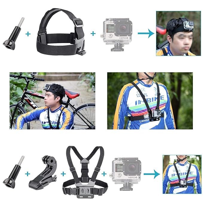 POWERPAK 60 IN 1 GOPRO ACTION CAMERA ACCESSORIES KIT - Image 2