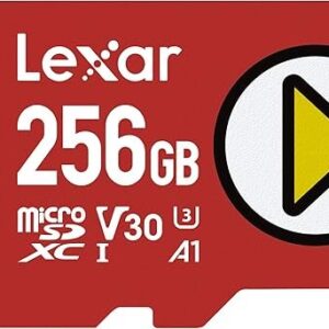 LEXAR PLAY MICROSDXC UHS-I CARDS-150MB/S-256GB LMSPLAY256G-BNNNG