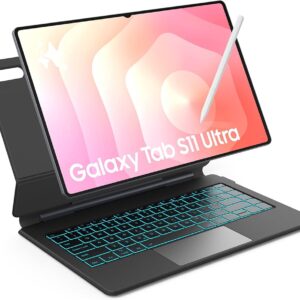 SAMSUNG TAB S11 ULTRA MAGNETIC SUSPENSION KEYBOARD CASE BLACK ARB/ENG