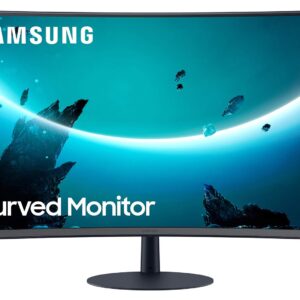 SAMSUNG 24" 1000R BEZEL LESS MONITOR LC24T550FBMXUE