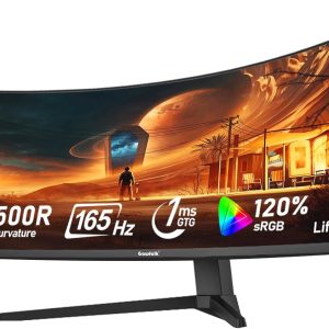 GAWFOLK 49 INCH 5K 165HZ 5120*1440 CURVE VA PANEL MONITOR BLACK GF490C