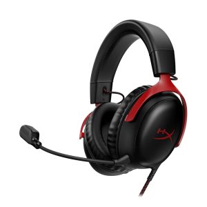 HYPERX CLOUD III S WIRELESS GAMING HEADSET BLACK RED A59Z0AA