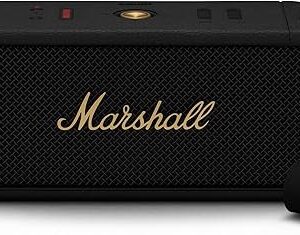 Marshall Middleton Speaker - Portable Bluetooth - Black & Brass