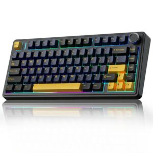 Level up your typing and gaming experience with the AULA 75% Mechanical Gaming Keyboard.