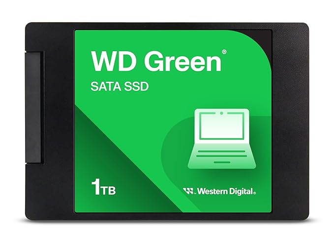 WD GREEN SSD SATA 1TB UP TO 545MB/S WDS100T3G0A-00BJG0