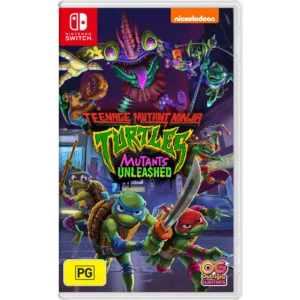 NINTENDO SWITCH TEENAGE MUTANT NINJA TURTLES MUTANTS UNLEASHED GAME CD