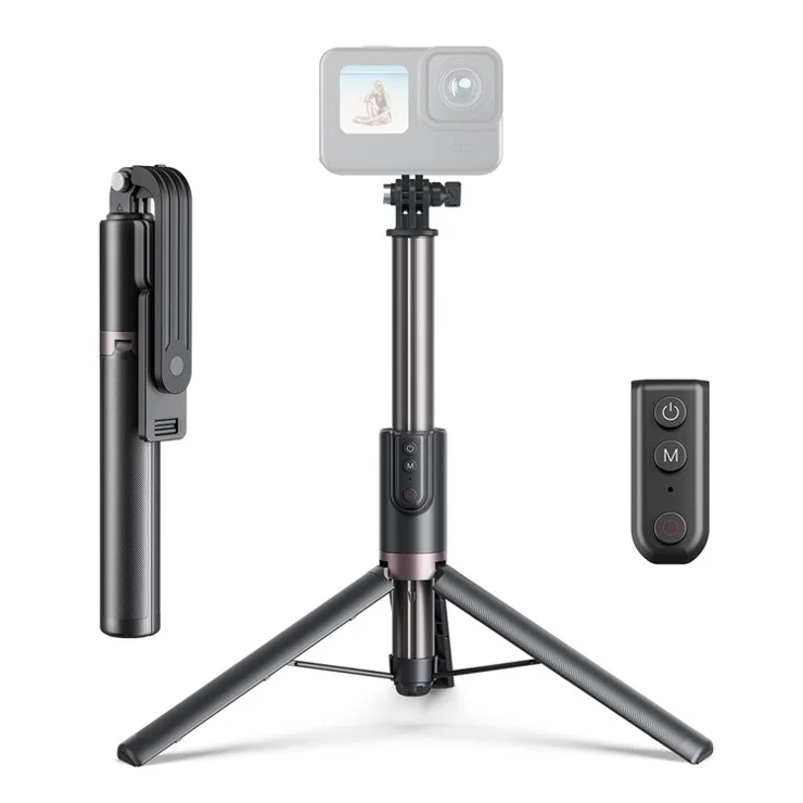 Upgrade your photography with the TELESIN 1.3M Selfie Stick Tripod TE-RCSS-003