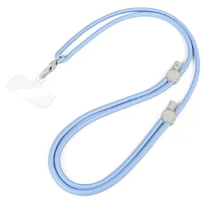 Stay connected in style and comfort with the DUXDUCIS PLAZ Series Crossbody Phone Strap Lanyard in elegant Sky Blue.