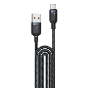 YESIDO 18W USB-A TO USB-C CABLE 3M BLACK CA134C