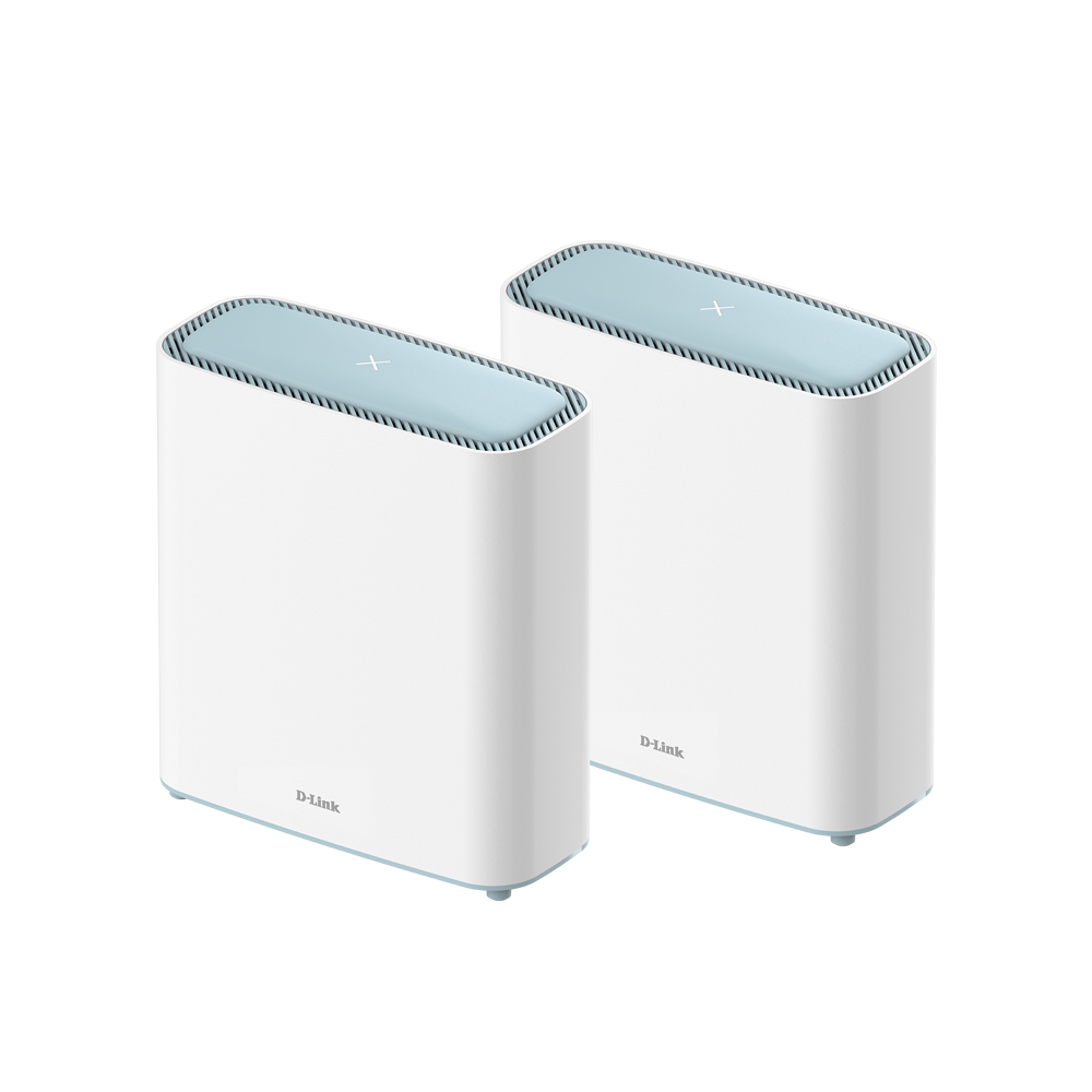 Upgrade your home network to next-gen performance with the D-LINK EAGLE PRO AI AX3200 Mesh System (M32, 2-Pack).