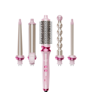 WAVYTALK HEATWAVE PRO 5 IN 1 CURLING WAND SET PINK 350S