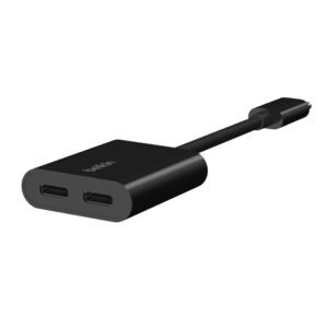 Belkin Dual USB-C Audio Charge Adapter