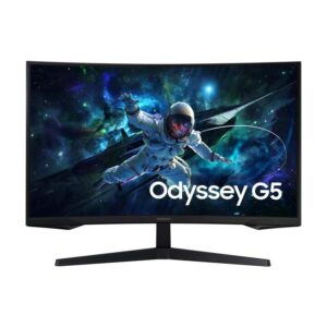 SAMSUNG 32 INCH GAMING MONITOR CURVED ODYSSEY G5 QHD VA PANEL HDR LS32CG552EMXUE