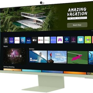 SAMSUNG M8 32 INCH ULTRA HD FLAT MONITOR SPRING GREEN LS32BM80GUMXUE