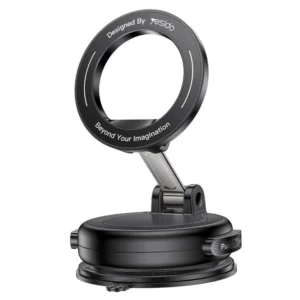 YESIDO MAGSAFE VACUUM SUCTION CUP HOLDER BLACK C236