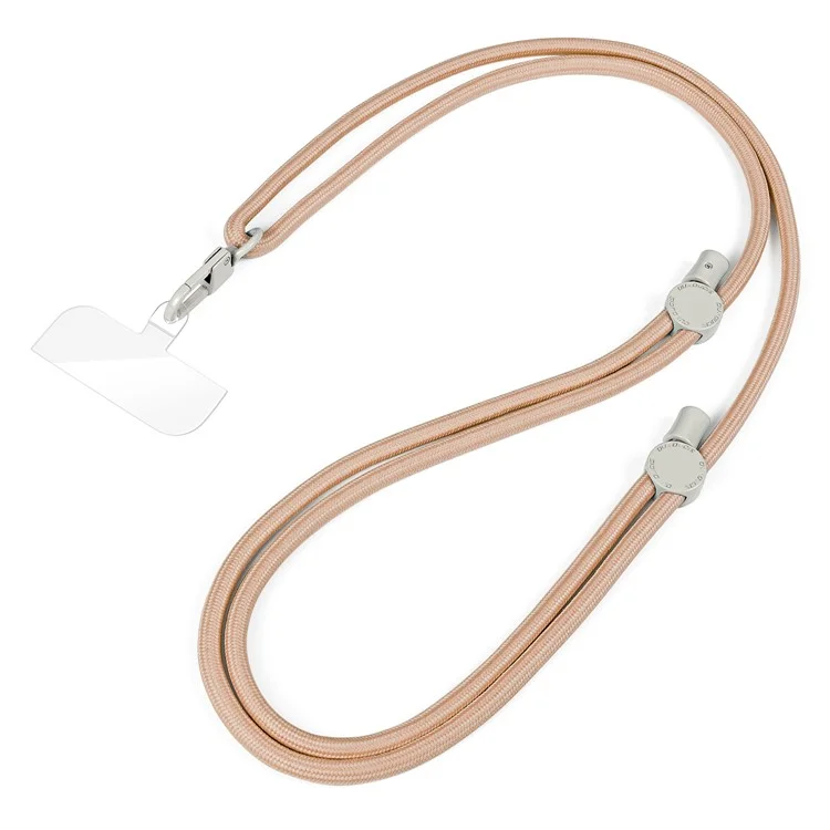 Upgrade your hands-free lifestyle with the DUXDUCIS PLAZ Series Crossbody Phone Lanyard in striking amber color.