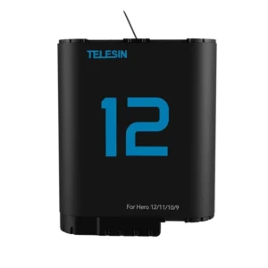 TELESIN 1750mAh Rechargeable Battery for GoPro HERO 12/11/10/9 Black (S0-ECB-02-TGP)