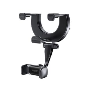 YESIDO 450 DEGREE ADJUSTABLE REARVIEW MIRROR C193 BLACK