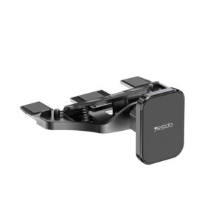 YESIDO MAGNETIC CD SLOT CAR PHONE HOLDER BLACK C92
