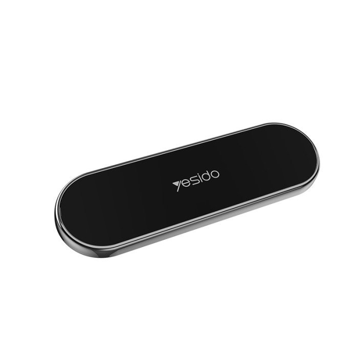 YESIDO C83 Universal Magnetic Phone Holder - Silver (Dashboard Car & Desk Mount)