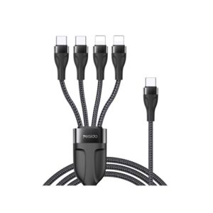 YESIDO 4 IN 1 CABLE BLACK CA111