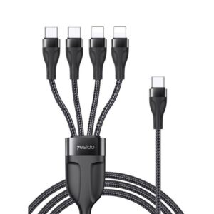 YESIDO 4 IN 1 TYPE C TO 4 PORT CHARGING CABLE CA110