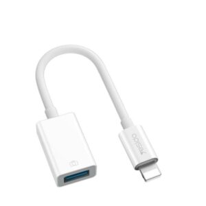 YESIDO USB 2.0 LIGHTNING OTG ADAPTER GS10 WHITE