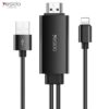 YESIDO HM04 Lightning to HDMI Adapter Cable (1.8m, 1080P) - Black