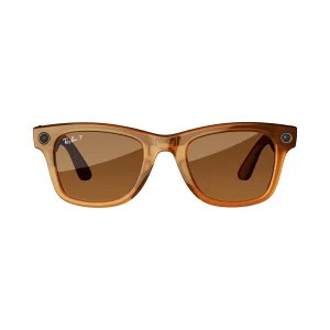 RAYBAN WAYFARER GLASSES F SHINY REBEL BROWN RW4006