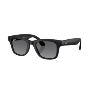 RAYBAN META WAYFARER (GEN 2 ) SUNGLASSES F MATTE BLACK L CLEAR RW4012