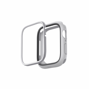 UNIQ MODUO APPLE WATCH CASE WITH INTERCHANGEABLE PC BEZEL 45/44MM CHALK