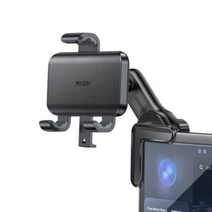 YESIDO Floating Screen Snap-On Press Clip Car Phone Holder C250