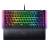 Elevate your gaming setup with the RAZER BlackWidow V4 75%, a hot-swappable mechanical gaming keyboard engineered for elite performance and immersive customization.