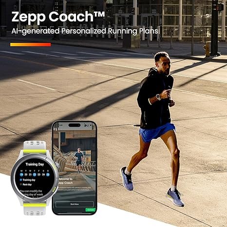 Amazfit Cheetah 47mm Smart Watch (A2294) - Round Dial, Speedster Grey, GPS, Fitness Tracking - Image 2