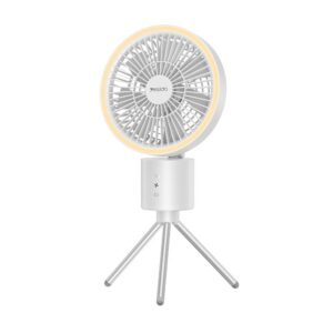 YESIDO PORTABLE CAMPING FAN WHITE YF13