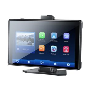 YESIDO KM18 9-inch Portable Car CarPlay & Android Auto System with 4K Dash Cam & Rear Camera