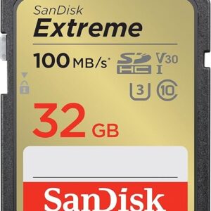 SANDISK EXTREME SDHC UHS-I CARD 32GB 100MB/S SDSDXVT-032G-GNCIN