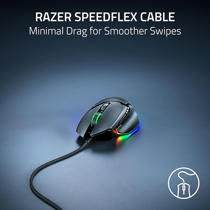 Razer Basilisk V3 35K Wired Gaming Mouse (Black, RZ01-05230100-R3M1) - Precision and Customization for Gamers - Image 2