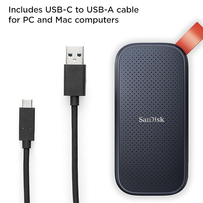 SANDISK PORTABLE SSD 2TB SPEED UP TO 800 MBPS SDSSDE30-2T00-G26 - Image 3