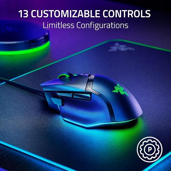 Razer Basilisk V3 35K Wired Gaming Mouse (Black, RZ01-05230100-R3M1) - Precision and Customization for Gamers - Image 5