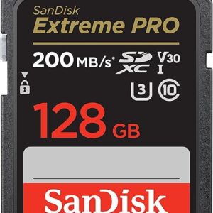 SANDISK EXTREME PRO 128GB 200MB/S 4K UHD SDSDXXD-128G-GN4IN