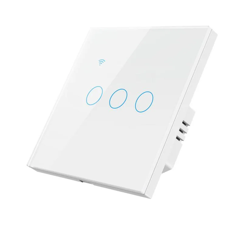 Upgrade your home automation system with the SMART SWITCH WIFI COMPATIBLE AMAZON ALEXA PANEL GANG 3 – DS-101.