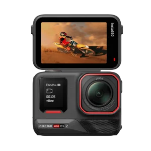 INSTA 360 ACE PRO 2 8K AI-POWERED ACTION CAMERA WITH DUAL BATTERY BUNDLE BLACK CINSBBGA