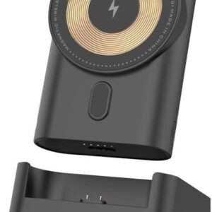 PORODO 5200MAH INTEGRATED TYPE C MAGSAFE POWERBANK BLACK PD-PBFCH062-BK